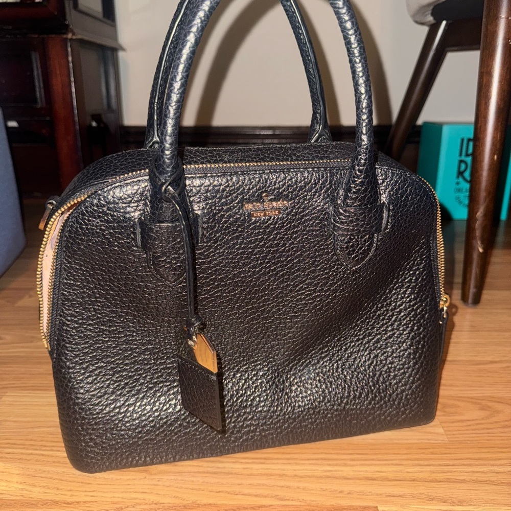 Kate Spade Black Leather Handbag